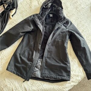 Black Hooded Jacket